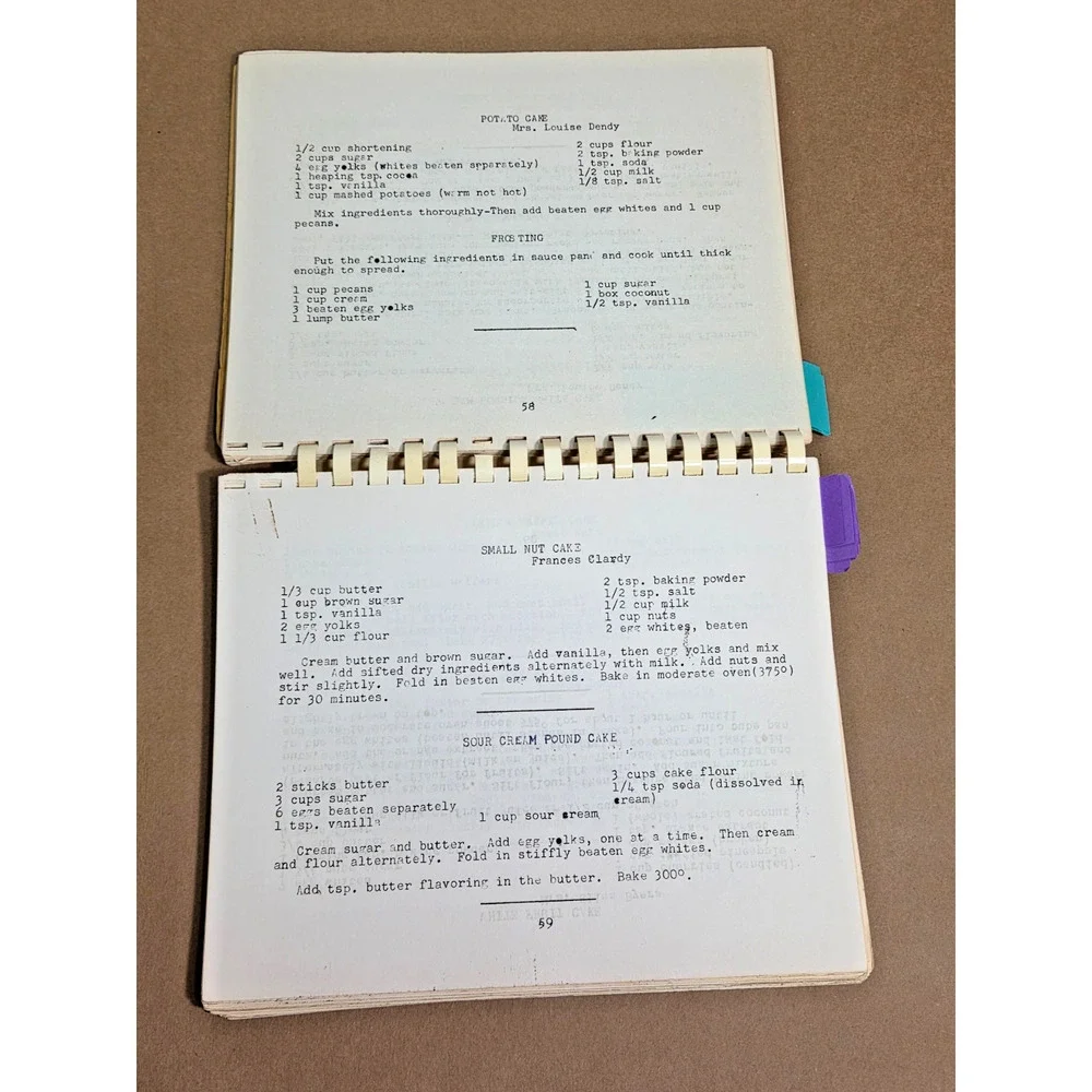 Vintage 1964 Mineral Springs AR Community Cookbook - Keys from Good Cooks